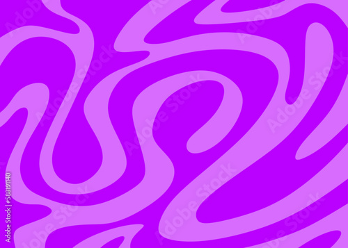 Minimalist background with cute wavy lines pattern
