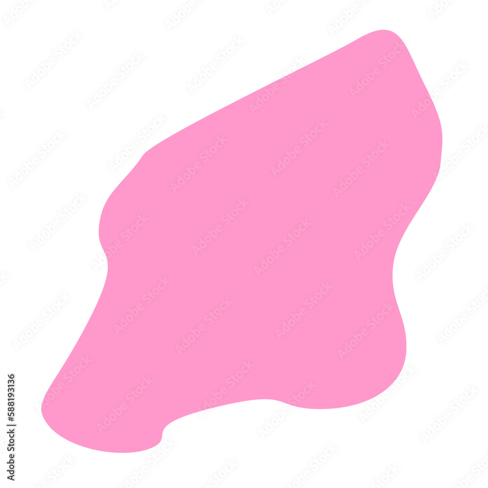 Pink Blob Aesthetic Shape Pink Blob Aesthetic Shape