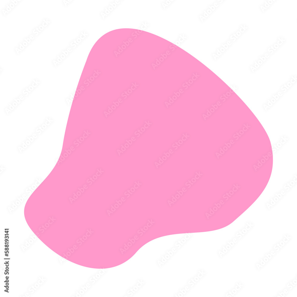 Pink Blob Aesthetic Shape Pink Blob Aesthetic Shape