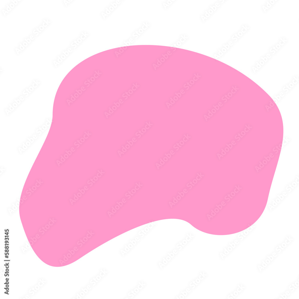 Pink Blob Aesthetic Shape Pink Blob Aesthetic Shape