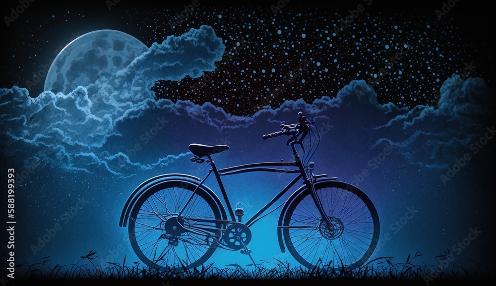 Obraz premium World Bicycle Day. Go Green Save Environment.