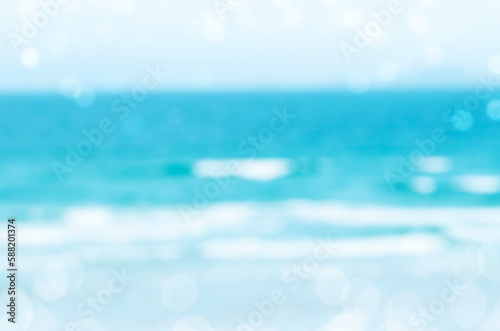 Blurred marine background