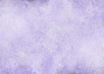 Abstract art purple watercolor stains background on watercolor paper textured for design templates invitation card
