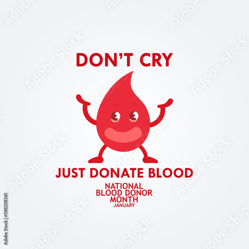 World blood donor day. Emblem with image of red heart. Donation volunteer.