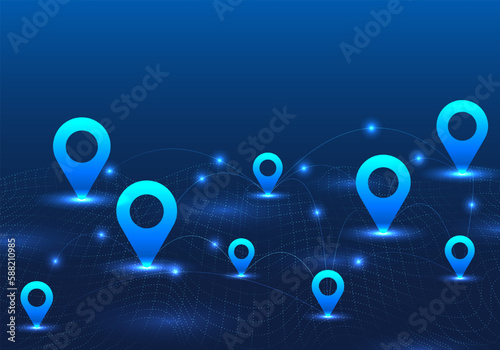 Smart technology that can open a map of the world. Find an address anywhere through the satellite system on the network Internet and share the current location.