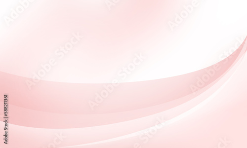 rose pink curve wave abstract background