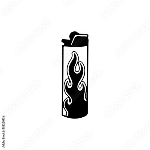 lighter illustration vector with concept