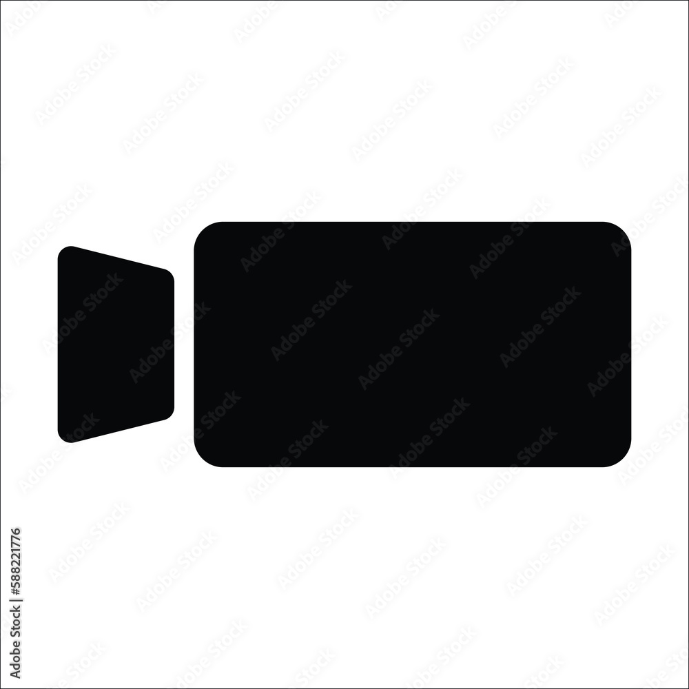 video camera icon, video vector, camera illustration video camera icon, video vector, camera illustration