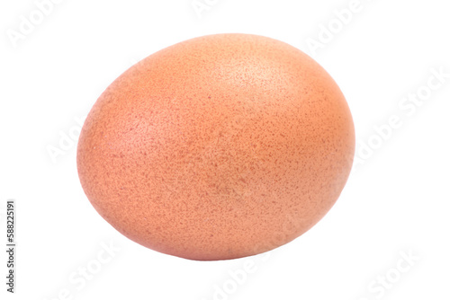 Egg isolated on white background