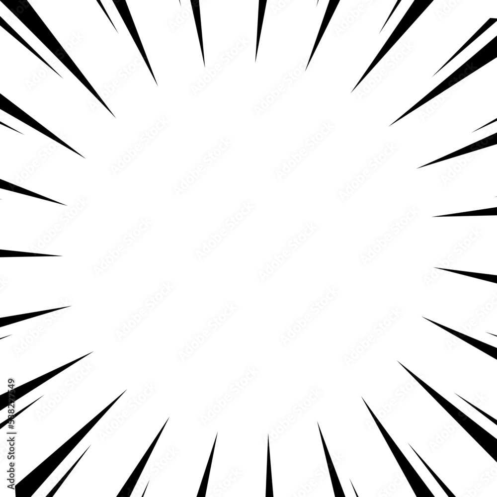 Comic Action Speed Frame Comic Action Speed Frame