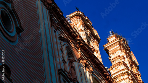 Obraz w ramie Huelva, Spain; April 1 2023: Cathedral of La Merced