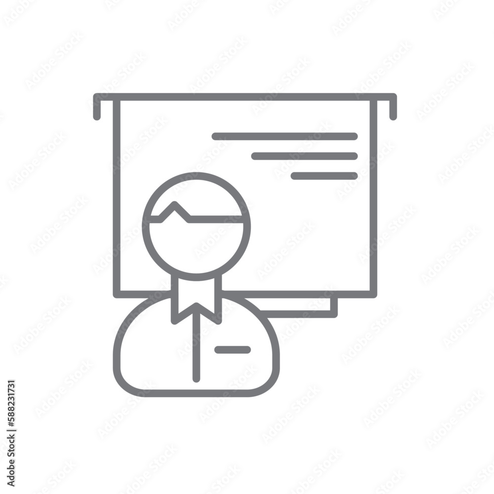 Planning Teamwork and Management icon with black outline style. strategy, concept, schedule, target, process, reminder, goal. Vector illustration Planning Teamwork and Management icon with black outline style. strategy, concept, schedule, target, process, reminder, goal. Vector illustration