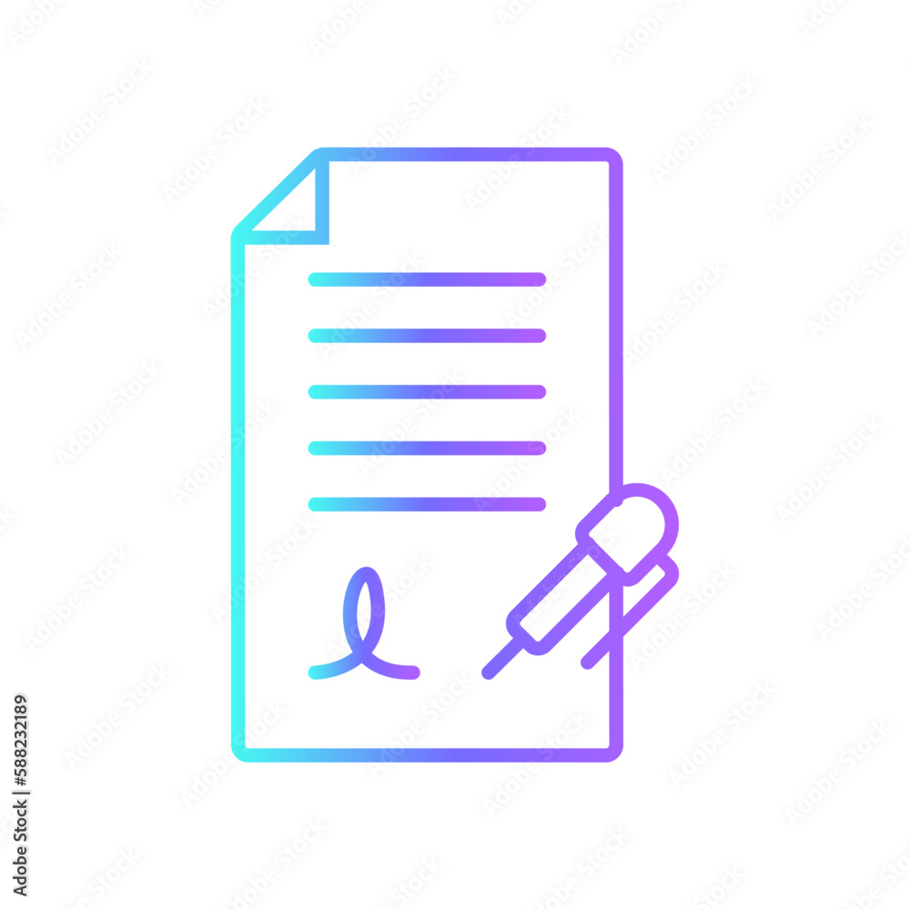 Agreement Teamwork and Management icon with blue duotone style. partnership, team, cooperation, contract, document, communication, application. Vector illustration Agreement Teamwork and Management icon with blue duotone style. partnership, team, cooperation, contract, document, communication, application. Vector illustration