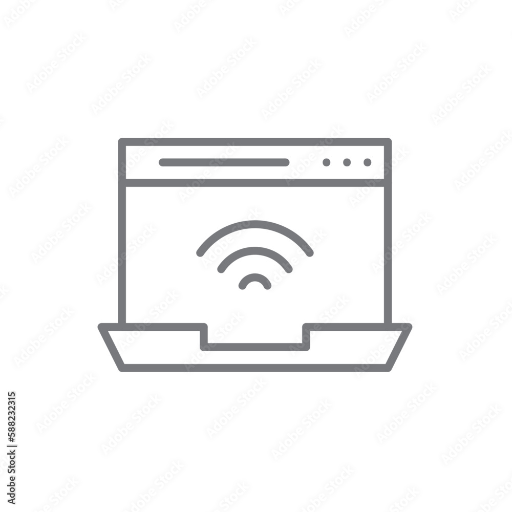 Internet Teamwork and Management icon with black outline style. team. Vector illustration Internet Teamwork and Management icon with black outline style. team. Vector illustration