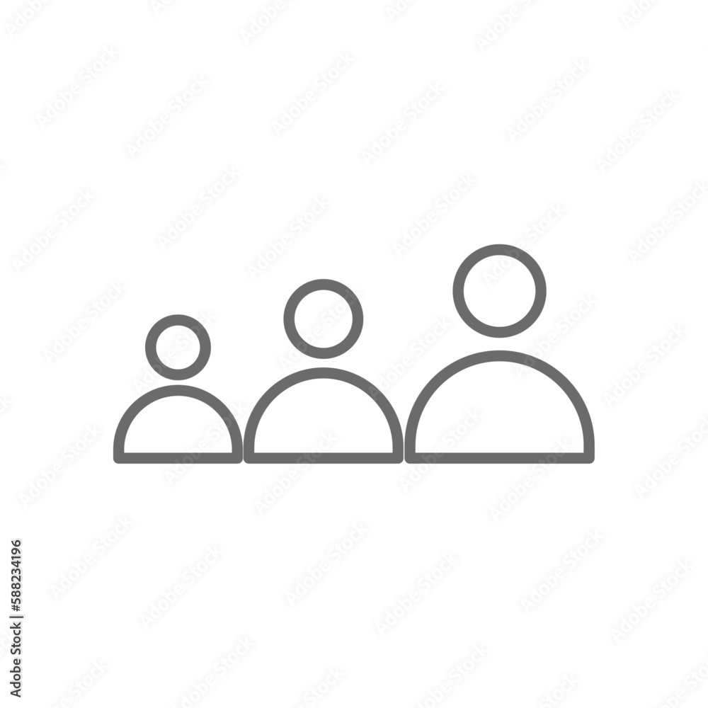 Experience Business people icon with black outline style. rate, feedback, star, review, service, experience, survey. Vector illustration Experience Business people icon with black outline style. rate, feedback, star, review, service, experience, survey. Vector illustration