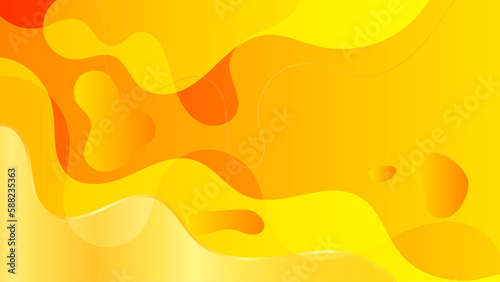 Abstract yellow vector background