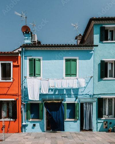 Canvas-taulu Venise Murano house