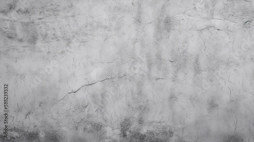 白い灰色のコンクリート、粒状の石、グランジテクスチャの背景、エレガントな壁紙、ブラシをかけられたテクスチャGenerativeAI