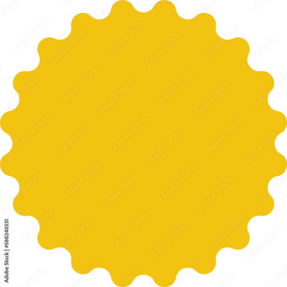 Yellow shopping labels collection. Sale or discount sticker. Special offer price tag. Supermarket promotional badge. Vector Starburst icon.