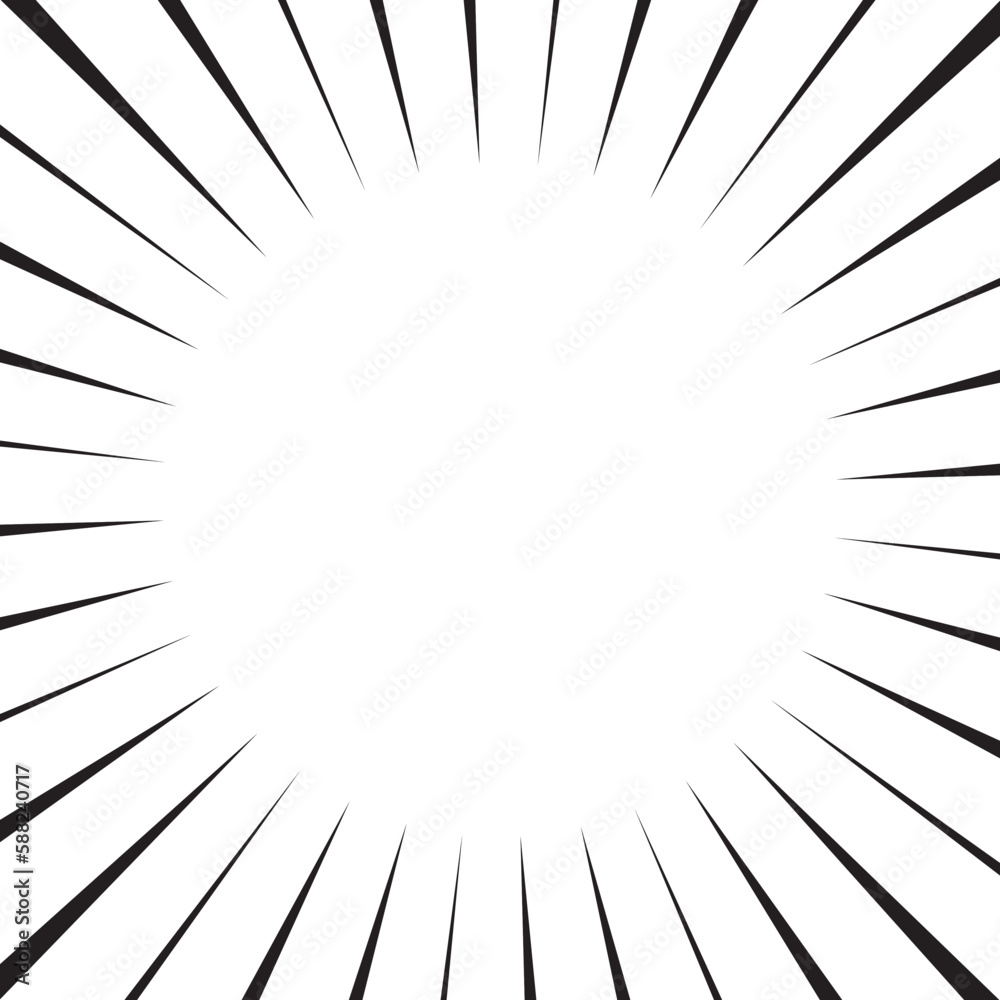 Comic Action Speed Frame Comic Action Speed Frame