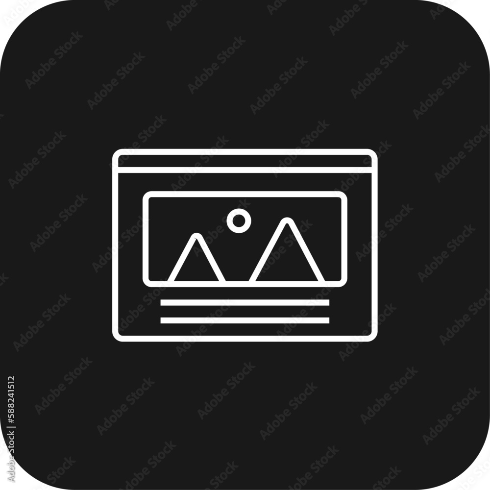 Site Marketing icon with black filled line style. web, internet, website, www, information, network, ecommerce. Vector illustration Site Marketing icon with black filled line style. web, internet, website, www, information, network, ecommerce. Vector illustration