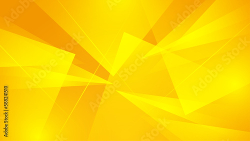 Bright yellow abstract background with waves