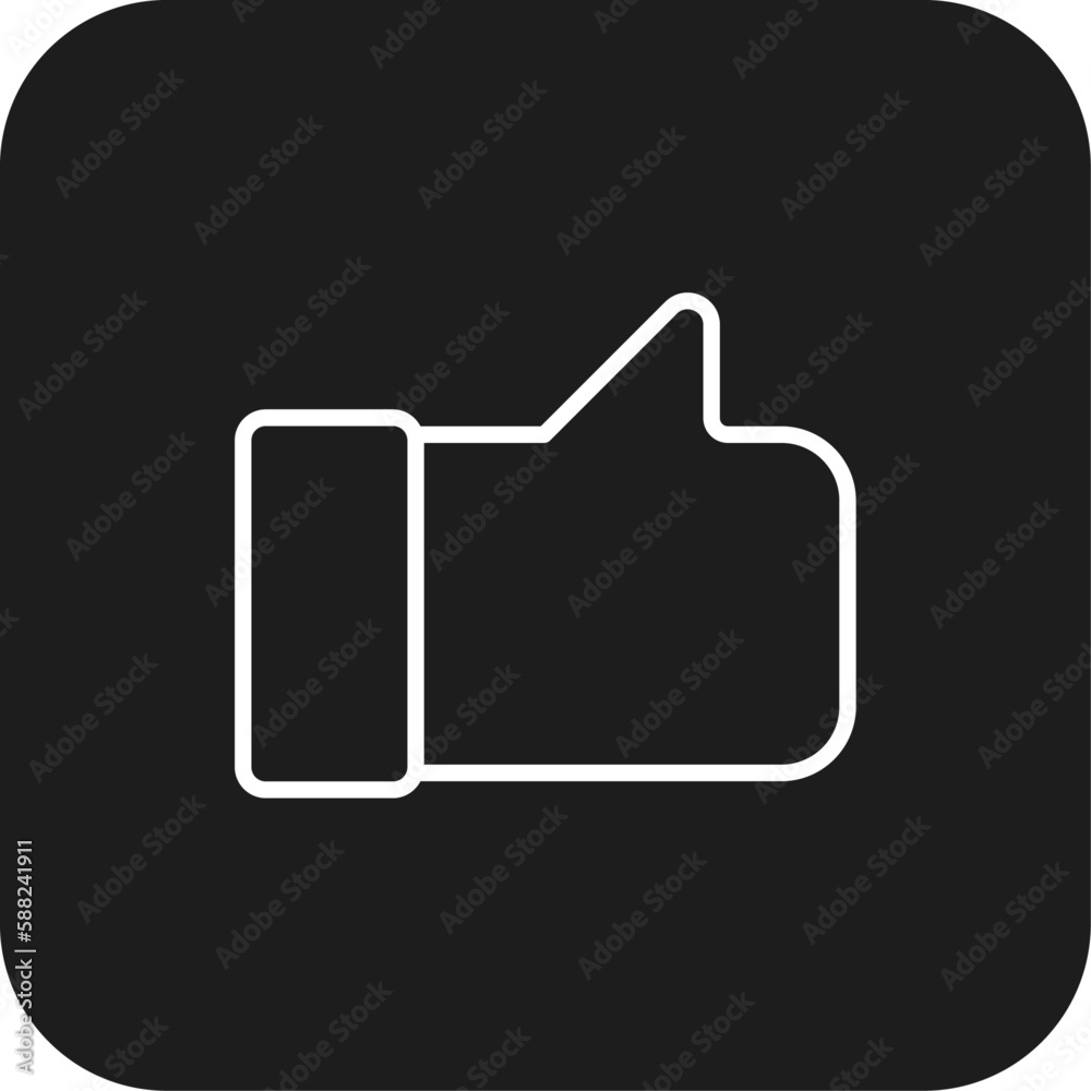 Like Marketing icon with black filled line style. social, button, media, ok, heart, thumb, love. Vector illustration Like Marketing icon with black filled line style. social, button, media, ok, heart, thumb, love. Vector illustration