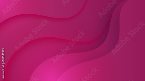 abstract magenta pink purple geometric background with halftone, circle, rounded rectangle and light.