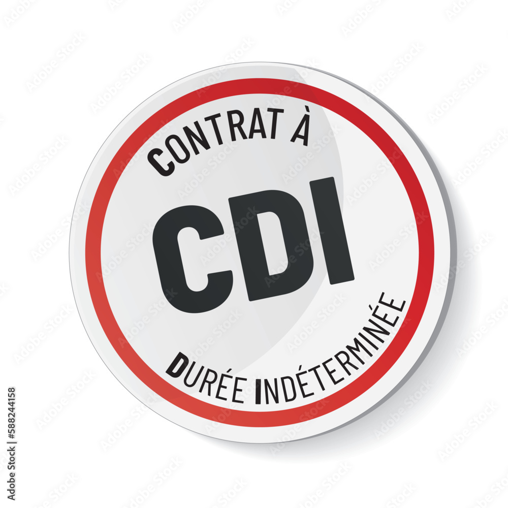 CDI - contrat à durée indéterminée CDI - contrat à durée indéterminée