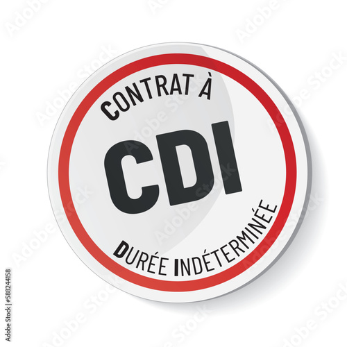 CDI - contrat à durée indéterminée 