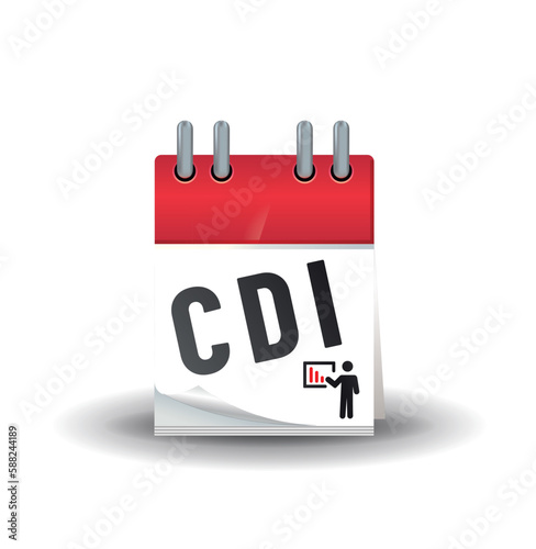 CDI - contrat à durée indéterminée 