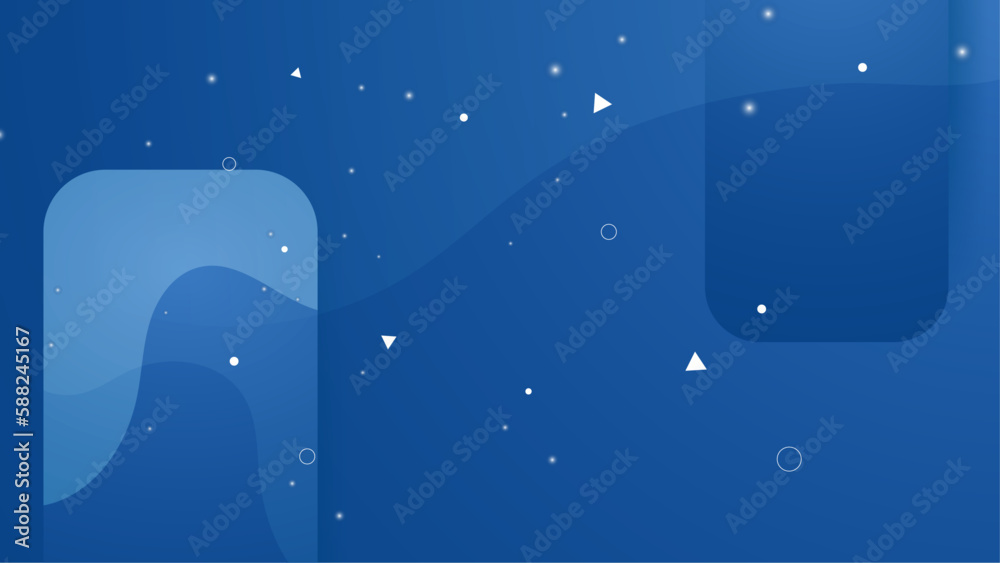 Modern abstract blue design background Modern abstract blue design background