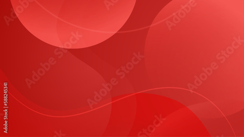 red abstract geometric background with diagonal line and shadow