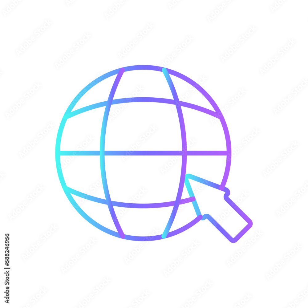 Internet E-Commers icon with blue duotone style. online, technology, social, computer, media, globe, network. Vector illustration Internet E-Commers icon with blue duotone style. online, technology, social, computer, media, globe, network. Vector illustration