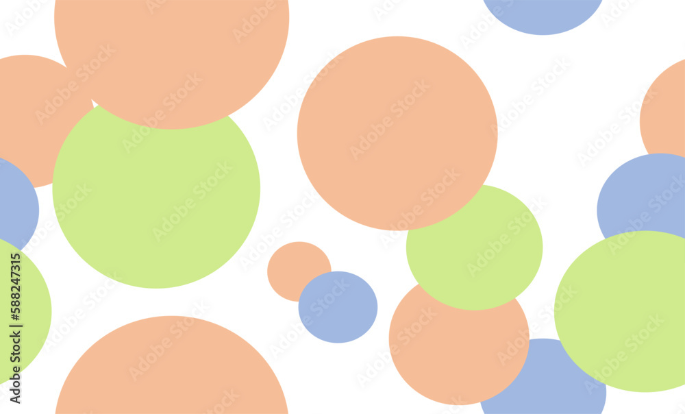 custom made wallpaper toronto digitalpastel color seamless repeat circle pattern, replete image, design for fabric printing