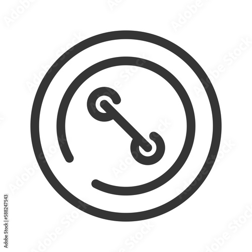 Pixel perfect, editable stroke, up scalable, line, vector bloop icon.