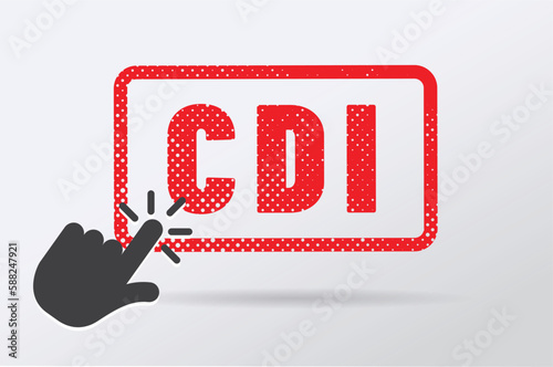 CDI - contrat à durée indéterminée 