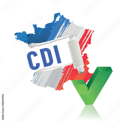 CDI - contrat à durée indéterminée 