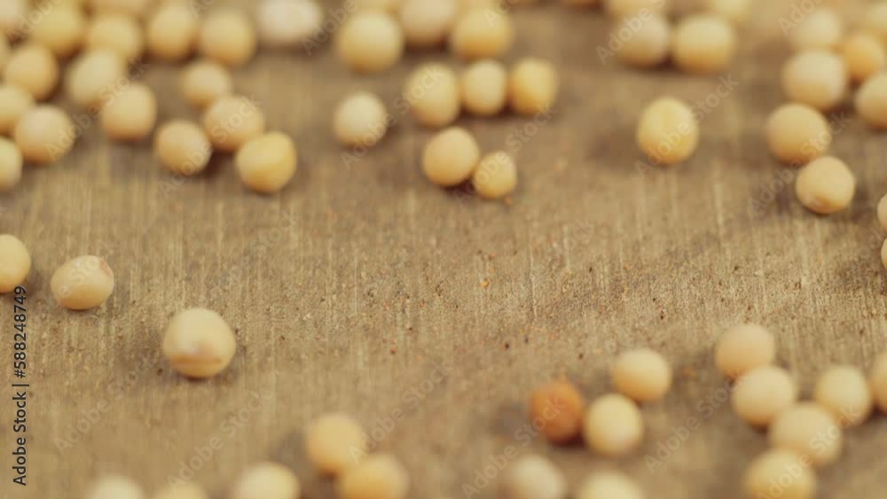 Mustard Seeds Vegan concept. Healthy diet. Close up. Macro Mustard Seeds Vegan concept. Healthy diet. Close up. Macro
