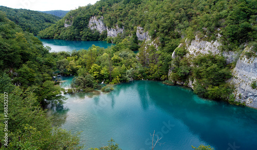Landscapes of Plitvice National Park, Croatia
