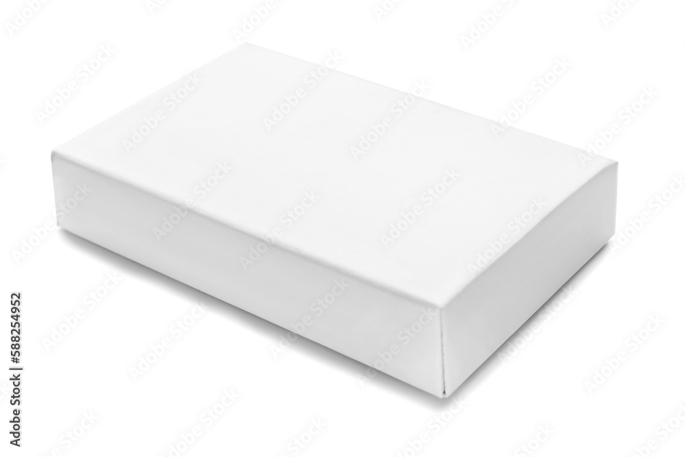 Naklejka premium White box isolated