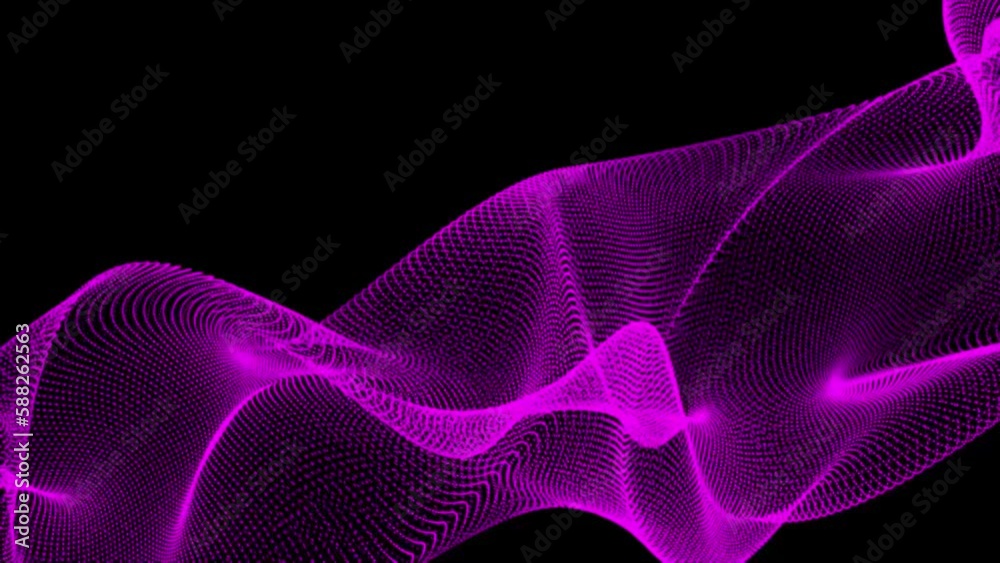 Technology digital wave background concept. Data technology illustration. Abstract halftone wave dotted background. Purple background with copy space. Technology digital wave background concept. Data technology illustration. Abstract halftone wave dotted background. Purple background with copy space.