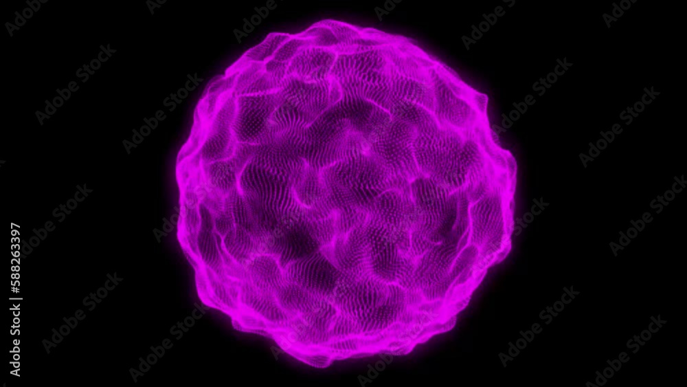 Abstract vector sphere. Dark purple glowing dots sphere background. Geometric modern technology concept with glowing sphere dots Abstract vector sphere. Dark purple glowing dots sphere background. Geometric modern technology concept with glowing sphere dots