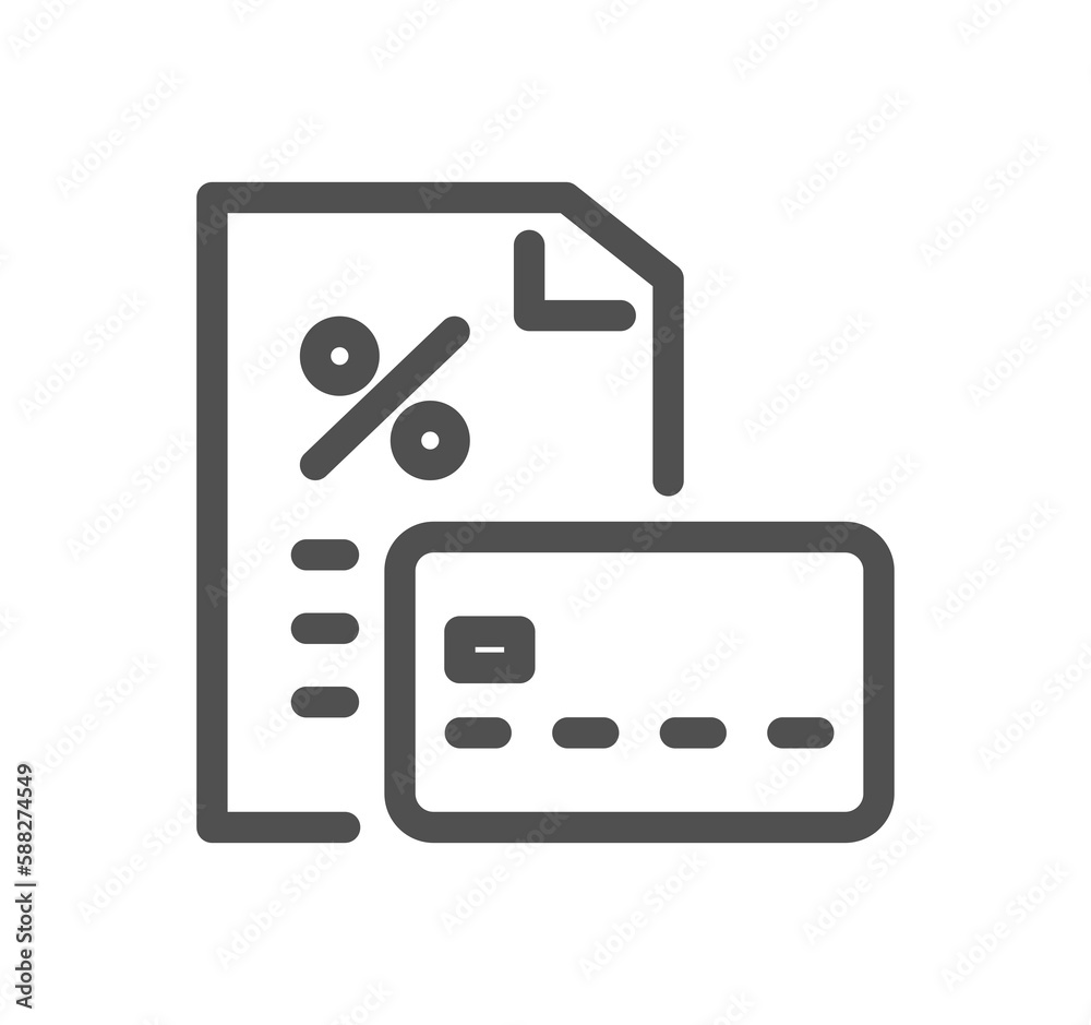 Credit rating related icon outline and linear symbol.
Credit rating related icon outline and linear symbol.