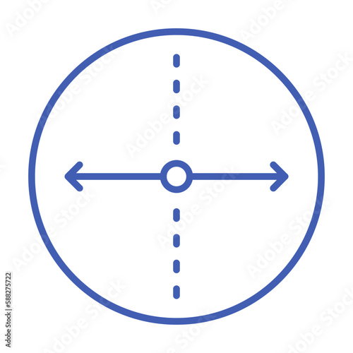 Diameter Icon