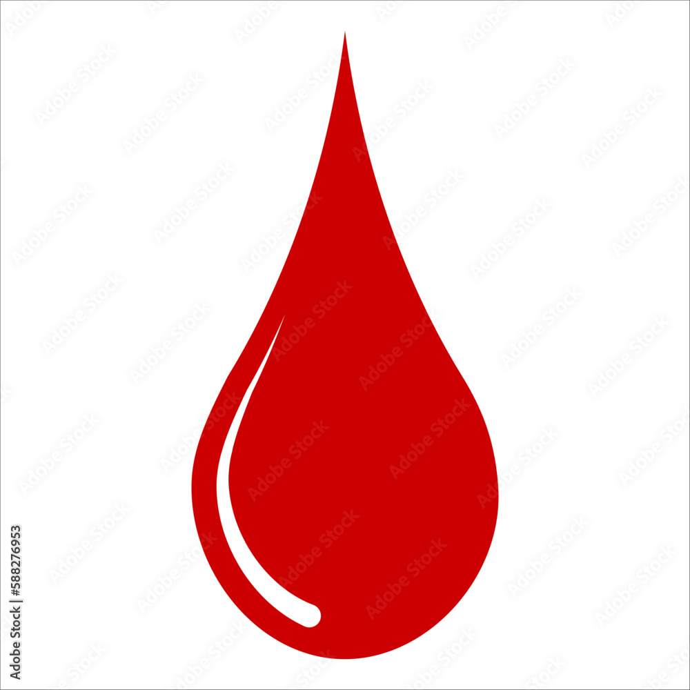 Blood drop icon, droplet red blood sign donor, medicine transfusion Blood drop icon, droplet red blood sign donor, medicine transfusion