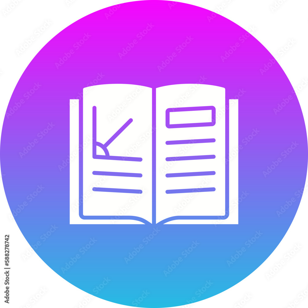 Open Book Icon Open Book Icon