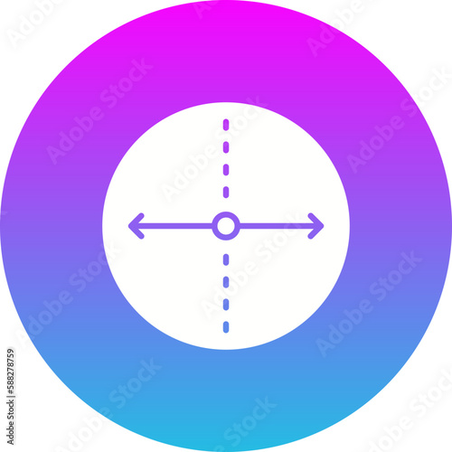 Diameter Icon