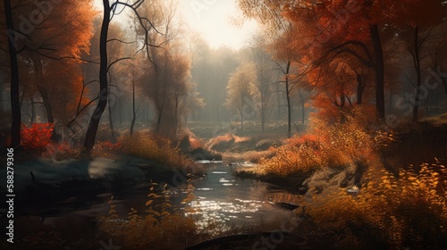 Autumn landscape © Tymofii