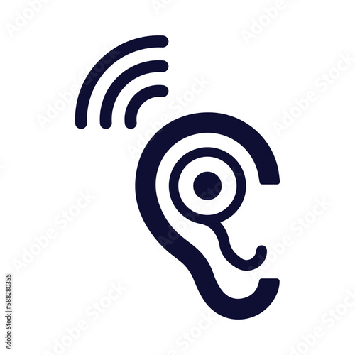 audio, audiology, ear, WIFI, audiology icon